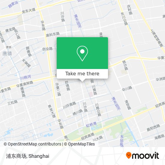浦东商场 map