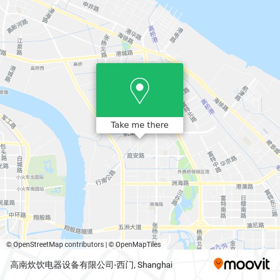 高南炊饮电器设备有限公司-西门 map