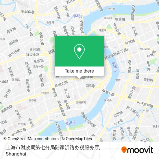 上海市财政局第七分局陆家浜路办税服务厅 map