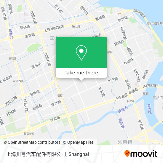 上海川弓汽车配件有限公司 map
