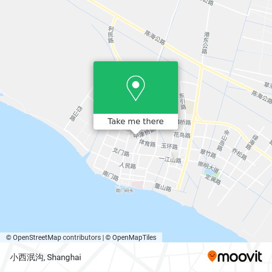 小西泯沟 map