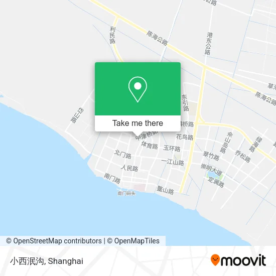 小西泯沟 map