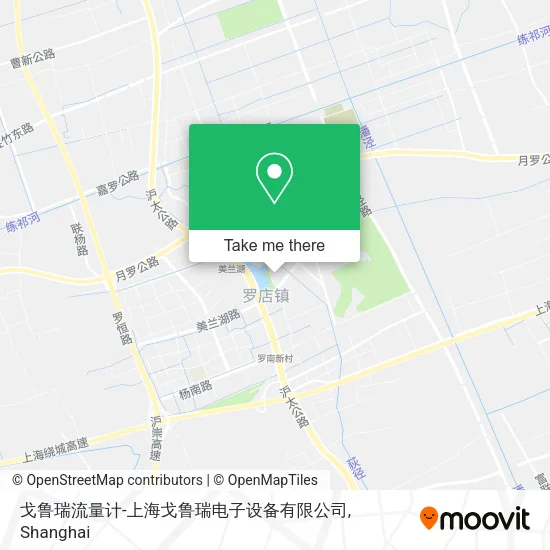 戈鲁瑞流量计-上海戈鲁瑞电子设备有限公司 map