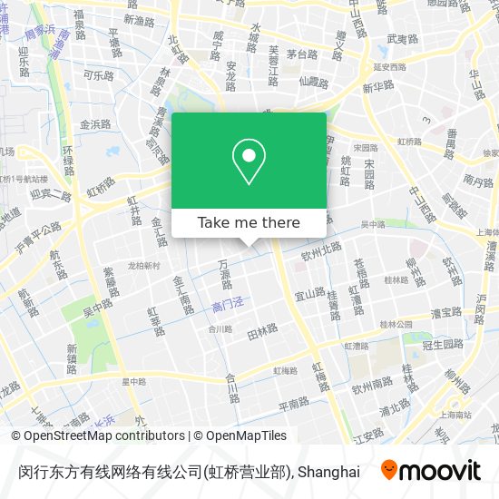 闵行东方有线网络有线公司(虹桥营业部) map