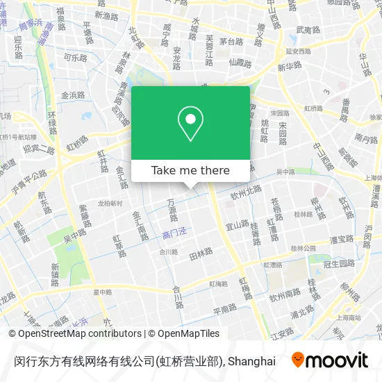 闵行东方有线网络有线公司(虹桥营业部) map