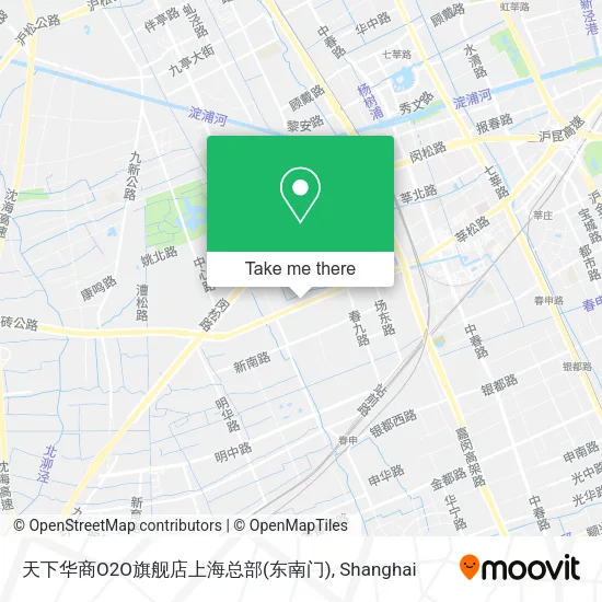 天下华商O2O旗舰店上海总部(东南门) map