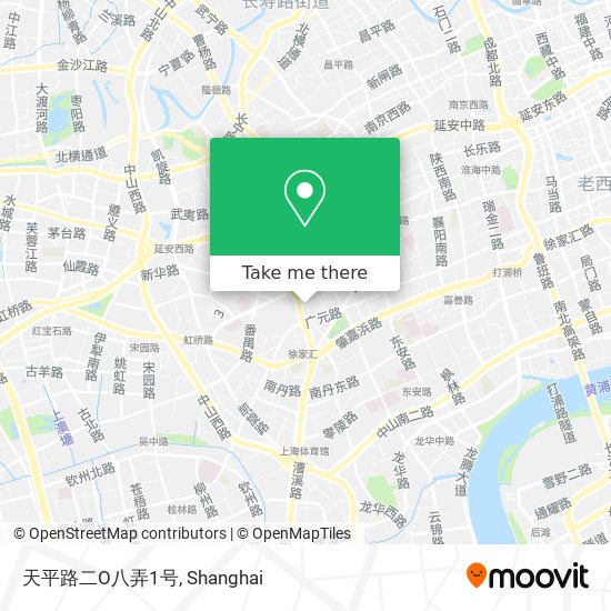 天平路二O八弄1号 map