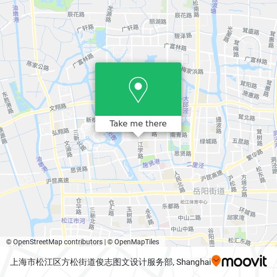 上海市松江区方松街道俊志图文设计服务部 map