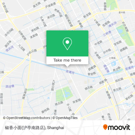 椒香小面(沪亭南路店) map