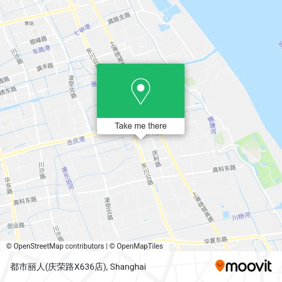 都市丽人(庆荣路X636店) map