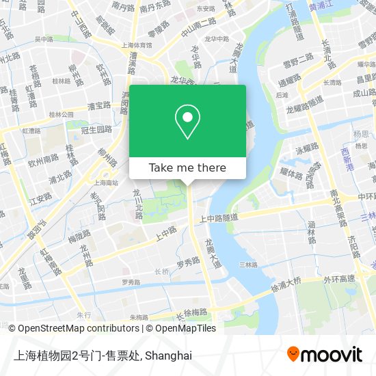 上海植物园2号门-售票处 map