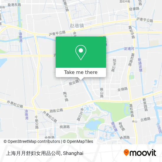 上海月月舒妇女用品公司 map
