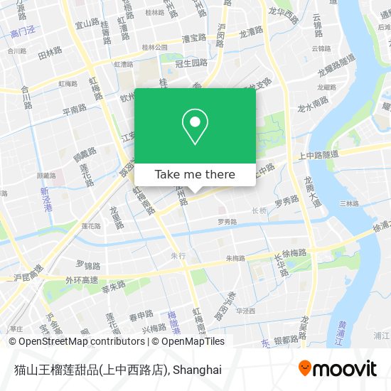 猫山王榴莲甜品(上中西路店) map