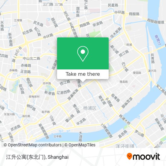 江升公寓(东北门) map