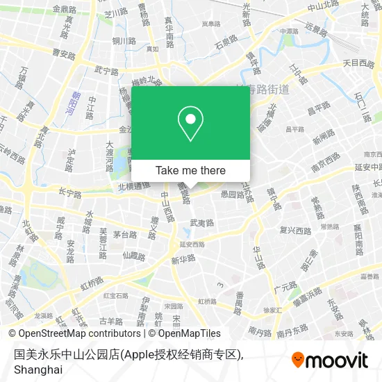 国美永乐中山公园店(Apple授权经销商专区) map
