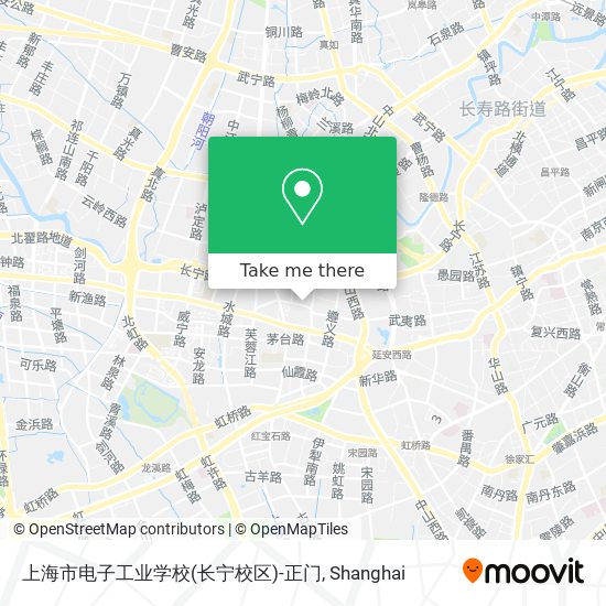 上海市电子工业学校(长宁校区)-正门 map