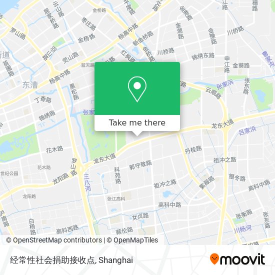 经常性社会捐助接收点 map