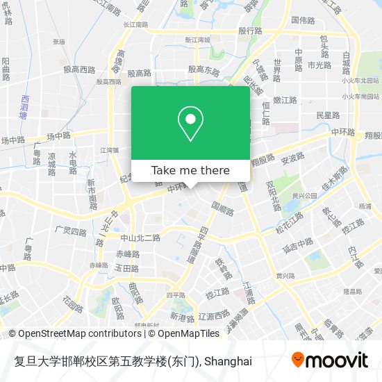 复旦大学邯郸校区第五教学楼(东门) map