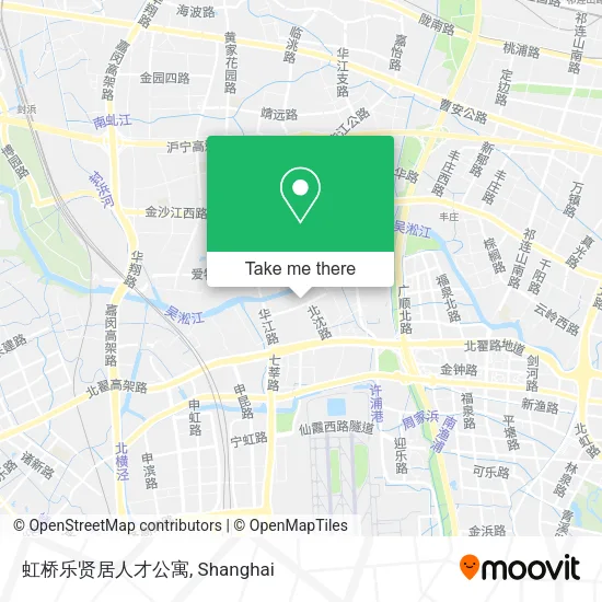 虹桥乐贤居人才公寓 map