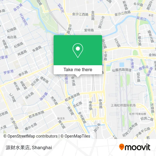 源财水果店 map