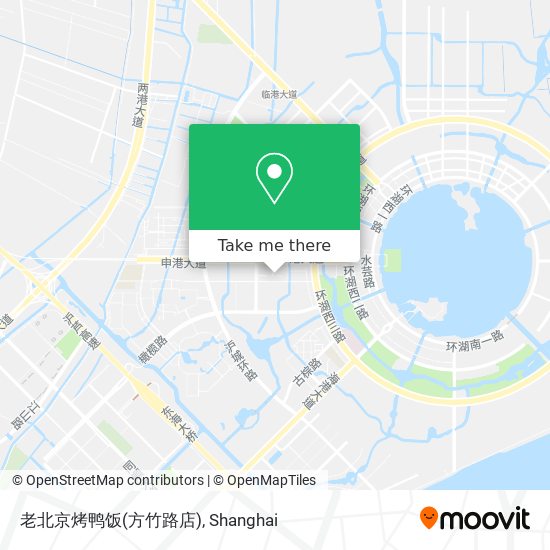 老北京烤鸭饭(方竹路店) map