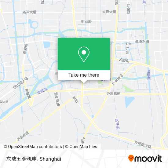 东成五金机电 map