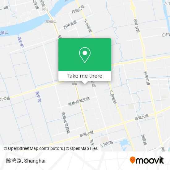 陈湾路 map