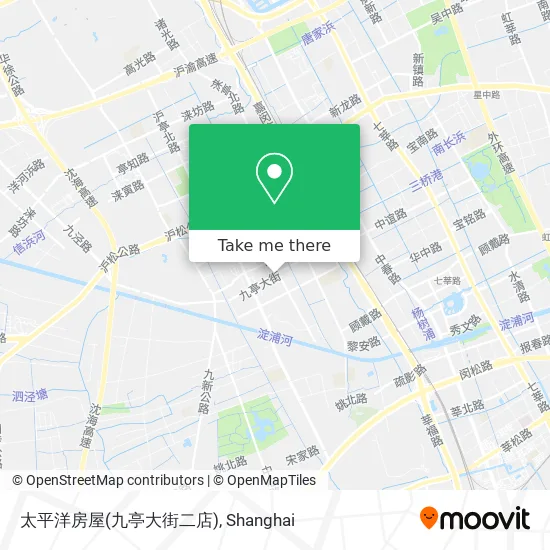 太平洋房屋(九亭大街二店) map
