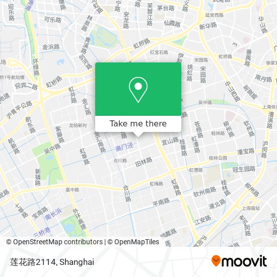 莲花路2114 map