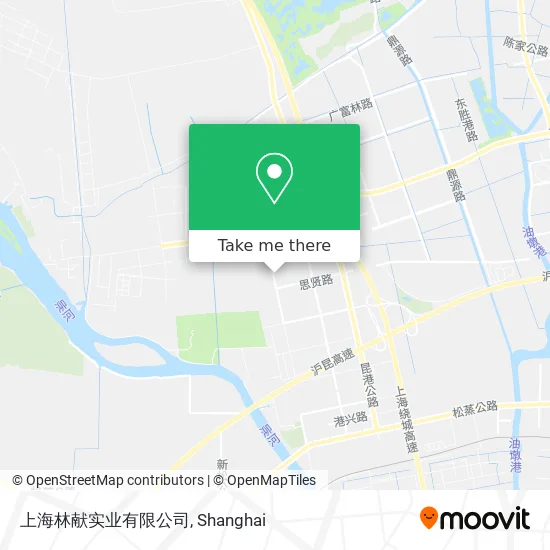 上海林献实业有限公司 map