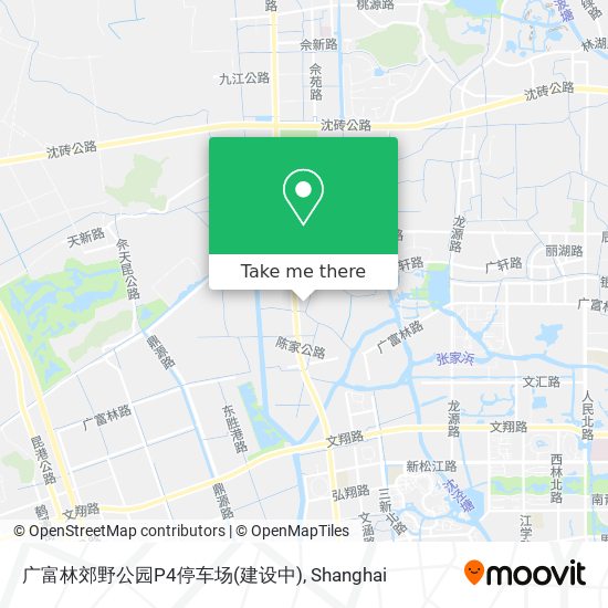 广富林郊野公园P4停车场(建设中) map