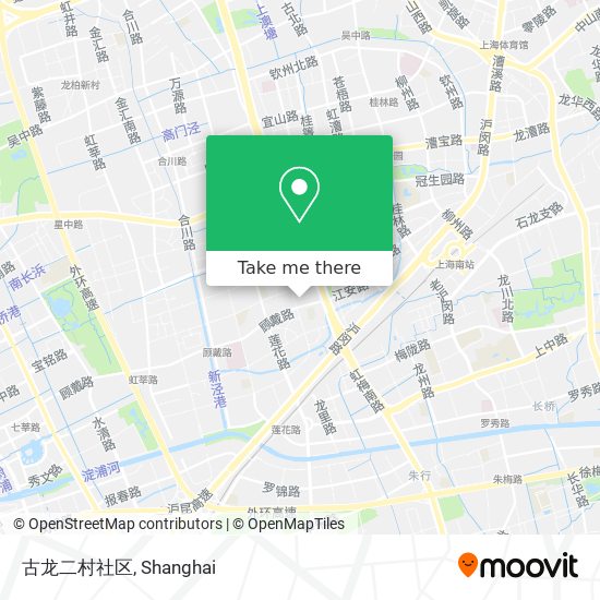 古龙二村社区 map