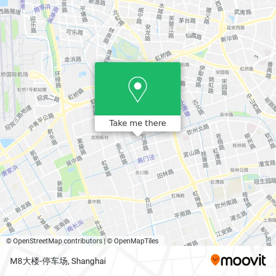 M8大楼-停车场 map