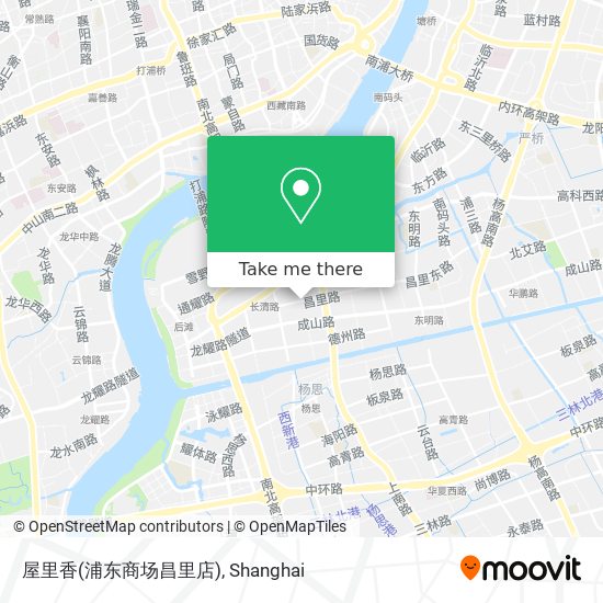 屋里香(浦东商场昌里店) map