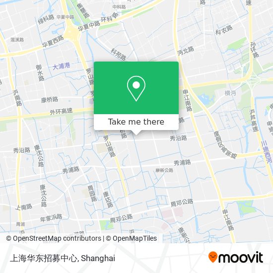 上海华东招募中心 map