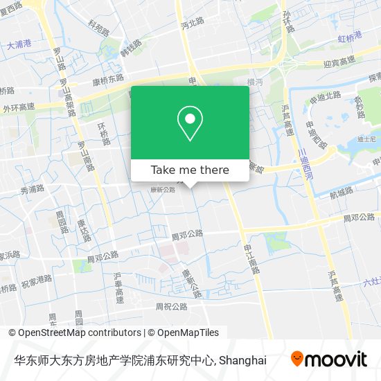 华东师大东方房地产学院浦东研究中心 map