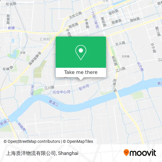 上海质洋物流有限公司 map