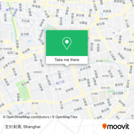 玄针刺青 map