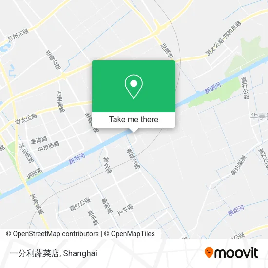 一分利蔬菜店 map