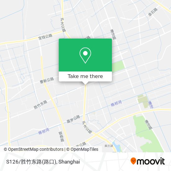 S126/胜竹东路(路口) map
