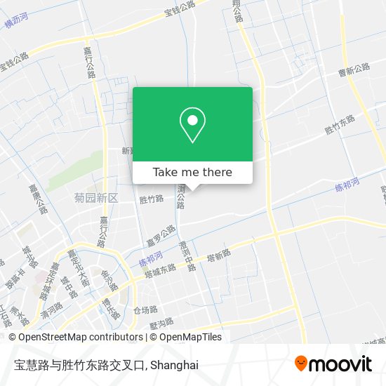 宝慧路与胜竹东路交叉口 map