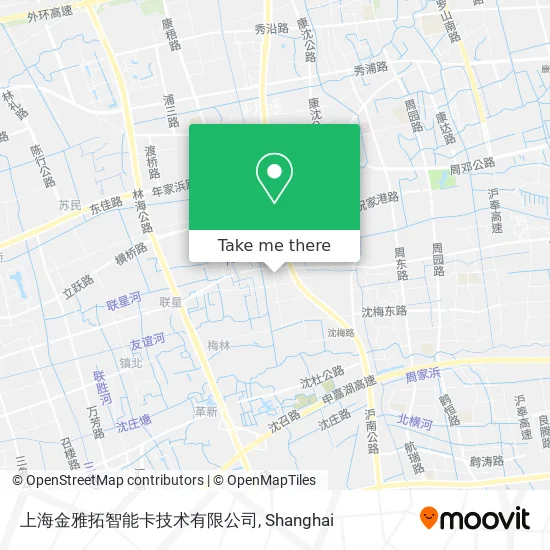 上海金雅拓智能卡技术有限公司 map