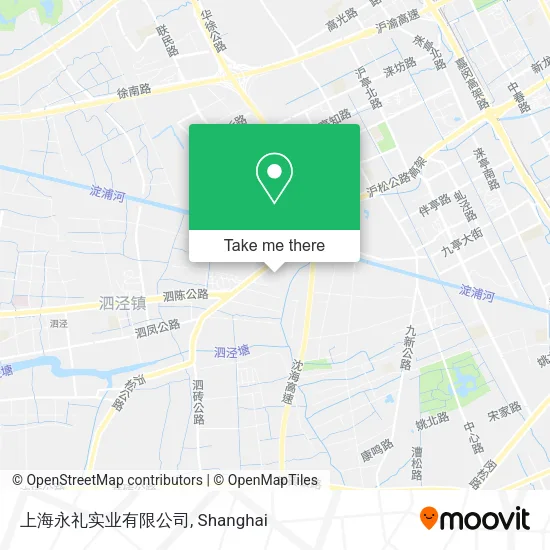上海永礼实业有限公司 map