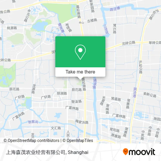 上海森茂农业经营有限公司 map
