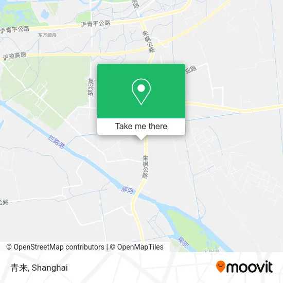 青来 map
