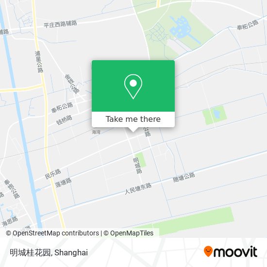 明城桂花园 map