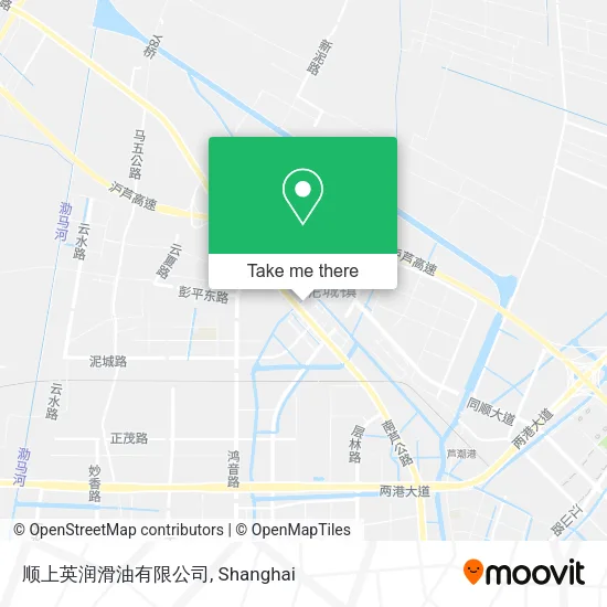 顺上英润滑油有限公司 map