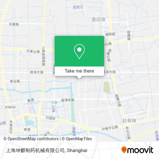 上海坤麒制药机械有限公司 map