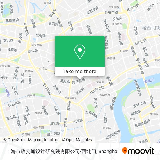 上海市政交通设计研究院有限公司-西北门 map