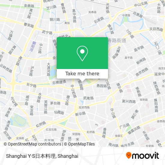 Shanghai Y·S日本料理 map